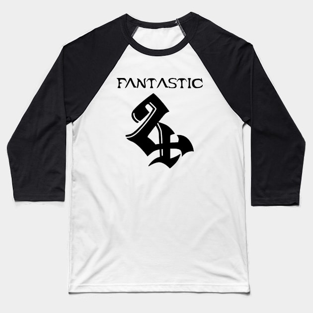 Fantastic 4 Baseball T-Shirt by Gshop